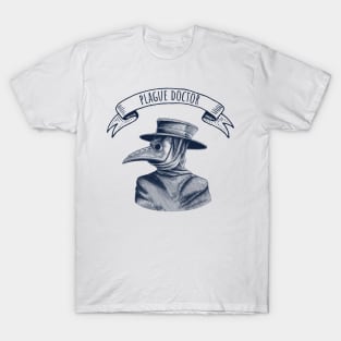 Plague Doctor Retro T-Shirt